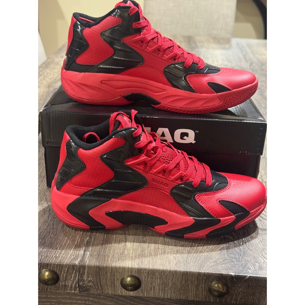 Shaq Devastator 2.0 Mens Basketball Shoes Red Black AQ95042MRB Size 10 NEW